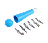 Comfortable Grip Woodcut Engraving Professional Artwork and Craft Projects Portable Engraving Set