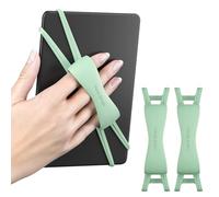 Comfortable Hand Strap for Kindle and Tablets, Kindle Accessories for Reading in Bed, Secure and Lightweight Grip Holder for 4.7-8 Inch Tablet/Paperwhite/Kobo/Oasis/E-Book/Phone (Matcha) 2 Pack