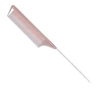 Comfortable Handle Professional Steel Needle Tail Comb for Precise Section and Styling with Fashionable Hair Tools