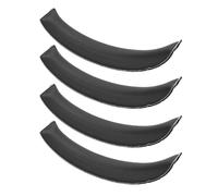 Comfortable Headphone Headband Cushions for W800BT Plus Wireless Headset - Soft Protein Leather Headset Headband Pad Cover - Complete Replacement Set of 4pcs Replacement Cushion Pad (Black)