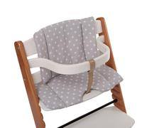 Comfortable Highchair Pad Breathable Cotton Covers Not Slip Bottom Baby Highchair Cushions General Seats Pad Wooden High Chair