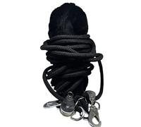 Comfortable Horse Lunging Training Aid with Adjustable Body Roller One Size Fits Most Black or Brown (Black)