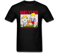 Comfortable Houdini Melvin Band Band Men's Clothing Unisex 100% Cotton Short-Sleeve T-Shirts Black XL