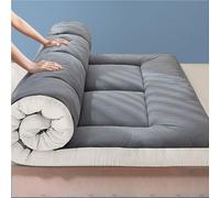 Comfortable Japanese Floor Mattress 90x200cm Breathable Design Fluffy Soft Folding Mattress for Single/Double Ideal for Student Dormitory Home Use