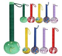 Comfortable Knock Massage Tools Relax Wormwood Herb Massage Stick Meridians Acupoint Percussion Massager Hammer(Purple 31cm)