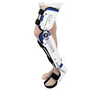Comfortable Leg Foot Ankle Supports Braces Lower Limbs Orthosis Breathable Knee Brace Fixed for Arthritis, Joint Injuries and Orthopedic Hinged Knee Foot Brace Post Op Orthosis Protector 22.7.7