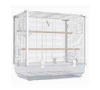 Comfortable Luxury Parrot Bird Cage Landscape Cage Large Transparent Breeding Cage Practical(Translucent)