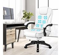 Comfortable Mesh Office Chair,Ergonomic Desk Chairs For Home,Massage For Office,Pc With Footrest High Back 150° Recliner Tilt Padded Swivel Fabric,Cr