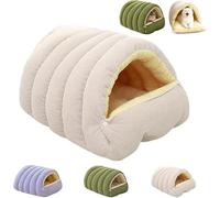 Comfortable Monster Bed, Non-slip, Removable, and Washable, Comfortable Plush Nest, Indoor Fleece Soft Sleeping Bag Tent, Suitable for Indoor Cats and Small Dogs