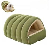 Comfortable Monster Cat Bed, a warm winter cat house suitable for indoor cats and small dogs, foldable and washable.