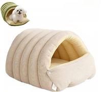 Comfortable Monster Cat Bed, a warm winter cat house suitable for indoor cats and small dogs, foldable and washable.