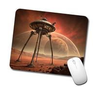 Comfortable Mouse Mat Martian Tripod War Machine Sci-Fi From War Of The Worlds 25X30Cm, Mouse Pad Multifunctional Desk Mats For Work Studying Typing