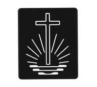 Comfortable Mouse Pad, New Apostolic Cross Mousepads Portable Desk Mats 25X30cm for Office Computer Work