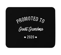 Comfortable Mouse Pad, Promoted to Great Grandma 2020 New Grandma Office Mousepad Non-Slip Desk Pad 25X30cm for Work Typing Home