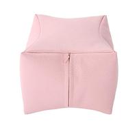 Comfortable Nail Art Hand & Foot Rest Pillow for Manicure & Pedicure - Soft PU Material Arm Cushion for Salon & Home Use (White) (Pink)
