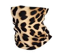 Comfortable Neck Gaiter Rough Leopard Printed Print Headscarf Durable Face Cover For Skiing Outdoor Men