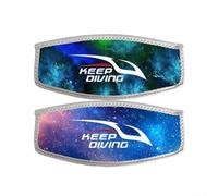 Comfortable Neoprene Head Strap Cover for Scuba Diving Snorkeling Hair Protection Guard Strap Elastic Shock Proof (starry)
