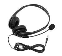 Comfortable Over-Ear Headphones with 3.5mm Plug Cord, Learning Headphones for Music Calling, Studying, Meeting