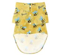 Comfortable Pet Apparel for Beach Yellow Honeycomb Bee 2XL