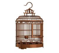 Comfortable Plastic Bird Cage for Home Use Portable Easy to Clean Interactive Portable Small Bird Cage Practical