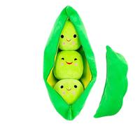 Comfortable Pod Doll - Stuffed Plush Toy With Face Expression | Creative Novelty Pod Plush Pillow | Cuddle Plant Doll Figure | Stuffed Peas For Room Sofa Car Decoration