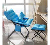 Comfortable Reclining Lounge Chair Portable Folding Reading Armchair for Bedroom & Living Room Stylish Sun Chair for Relaxation Ideal for Indoor & Outdoor Use