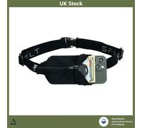 Comfortable Running Belt with Large Expandable Pocket 25"-47" Black