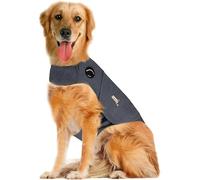 Comfortable Shirt Thunder Dog Anxiety Jacket Anti-Anxiety Shirt Stress Relief Keep Calm Clothes (Large)