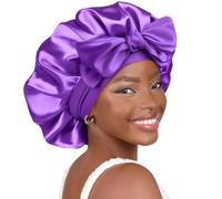 Comfortable Silk Sleep Bonnet for Women with Adjustable Straps for A Night's Rest Luxury Silk Sleepwear