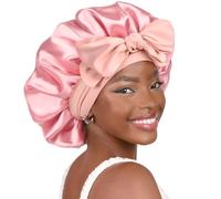 Comfortable Silk Sleep Bonnet for Women with Adjustable Straps for A Night's Rest Luxury Silk Sleepwear