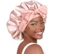 Comfortable Silk Sleep Bonnet for Women with Adjustable Straps for A Night's Rest Luxury Silk Sleepwear