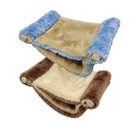 Comfortable sleeping capsule for resting creatures - plush nest unit, hiding place for small creatures, plush resting cave, cute sleeping corner, compact plush capsule for rats, ferrets, seven sleep