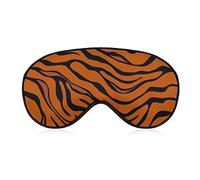 Comfortable & Super Soft Eye Mask Blindfold Eyeshade for Men Women Kids, Tiger Stripes Animal Art Sleep Mask for Night Sleeping Plane Meditation, Machine Washable