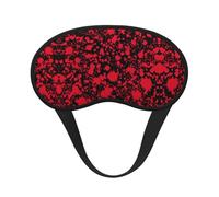 Comfortable & Super Soft Eye Mask for Travel Work Shift Sleep Naps - Classic Horror Blood Splatter Black Art Pressureless Traveling Sleeping Eye Mask Cover for Men Women Kids
