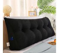 Comfortable Triangular Support Pillow 150x50x20cm - Ergonomic Reading Backrest Cushion, Headboard & Lumbar Support, Perfect for Neck & Spine Pain Relief, Ideal for Relaxation & Comfort