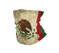 Comfortable Tube Scarf Retro Mexico Sacred Flag Neck Warmer Universal Neck Scarf For Yoga Skiing Sports