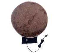 Comfortable Warming Pad 3 Levels Temperature Thickened Plush Heating Pad Portable USB Seat Cushion Enduring Portable USB Seat Cushion