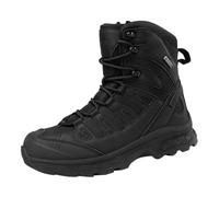 Comfortable Work Boots for Men, Waterproof Combat Boots for Men, Slip-Resistant Hiking Boots Men, Outdoors Climbing Side Zip Boot u38
