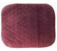 ComfortCare Washable Incontinence Chair Pad - 1 Litre Absorbent Waterproof Seat Protector for Adults & Elderly, Reusable Chair Cover, Burgundy. Size 54 x 58cm.