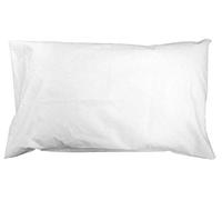 COMFORTCHOICES Luxury waterproof Brushed Cotton, Zipped Pillow protector pair.