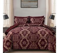 Comforter Set, Soft Microfiber Comforter Bedding Sets with Bed Sheets -Comforter, Flat Sheet, Fitted Sheet, Pillow Shams, Pillowcases YS01AB090730Q7U-A