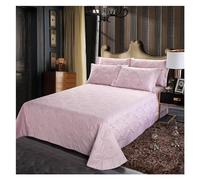Comforter Sets, 3Pieces King size Luxury 600TC Egyptian Cotton Quilted Bedspread Bed coverlet set with Match Pillowcase Multi Solid Color