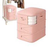 Comforter Storage Bag - Large Capacity 3 Layer Organizer, Clear Design Space Bag | Travel Packing Storage Solution, Closet Garment Blanket Holder, Practical Luggage Organization Accessory