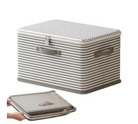 Comforter Storage Bag Organizer - Large Capacity Lockable Folding Case, Space Saving Bedding Container | Reusable Quilt Duvet Pillow Clothes Blanket Holder For Closet Wardrobe Moving Home Organization