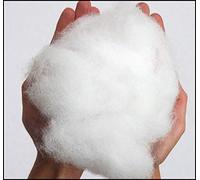 Comfortesy High Grade Soft Virgin Hollow Fibre Stuffing - Pillows, Cushion, Pads, Toys - Filling Teddy Bear, Pet Beds & Crafts Smooth & Pure White 100% Polyester Hollow Fiber (2 Kg)