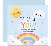 Comforting Sympathy Card, Brighter Days Ahead, Cheerful Sun