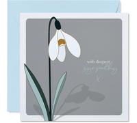 Comforting Sympathy Card, Gentle Words for Difficult Times