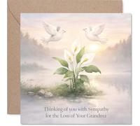 Comforting Sympathy Card, Loss of Grandma
