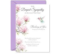 Comforting Sympathy Card, Loss of Sister
