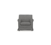 comfortly Armchair Slipcover Replacement Hand Made Compatible with JENNYLUND Armchair - COVERS ONLY (Heavy Duty - Anthracite)